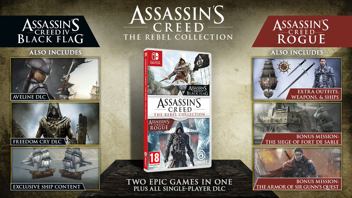 Assassin s Creed The Rebel Collection chega dia 6 de Dezembro ao