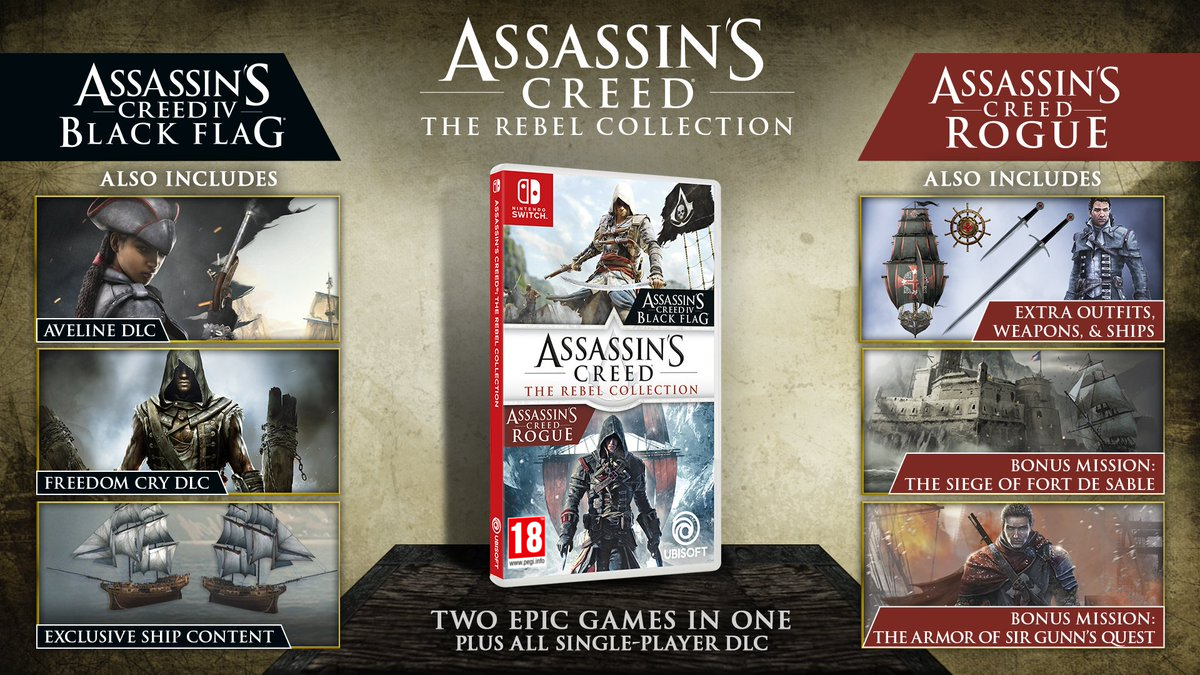 Assassin's Creed Rogue Deluxe Edition  Download and Buy Today - Epic Games  Store