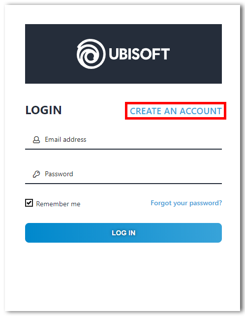 Creating A Ubisoft Account