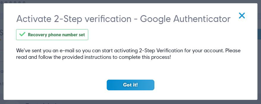 How can i recover my Google Authenticator app?? I have lost acess