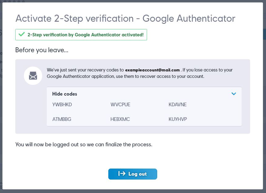 Как восстановить google authenticator