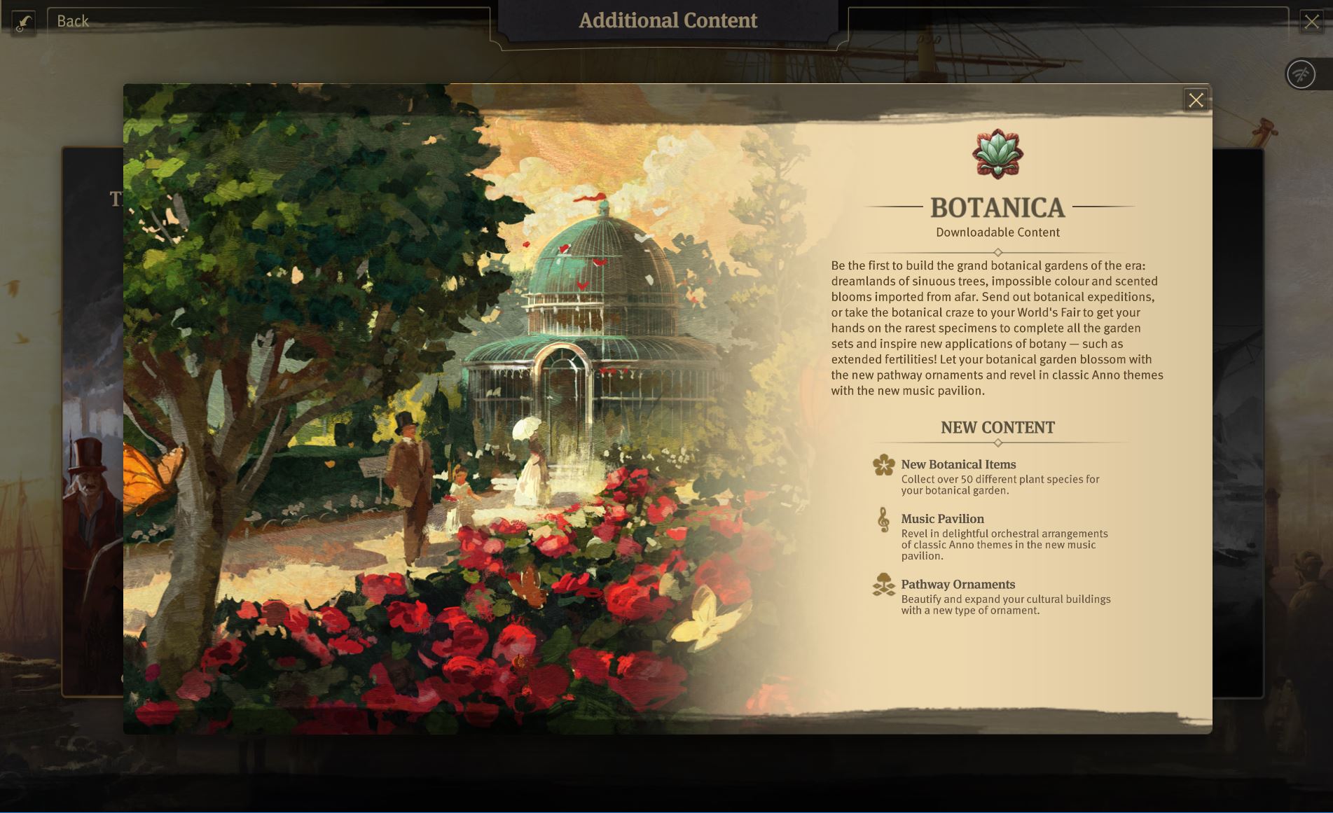 Accessing The Botanica Content In Anno 1800 Ubisoft Support
