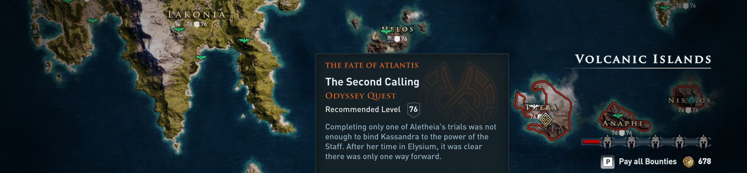 fordrejer hun er I virkeligheden Locating the quest "The Second Calling" (The Fate of Atlantis) | Ubisoft  Help