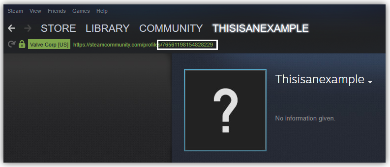 steam id