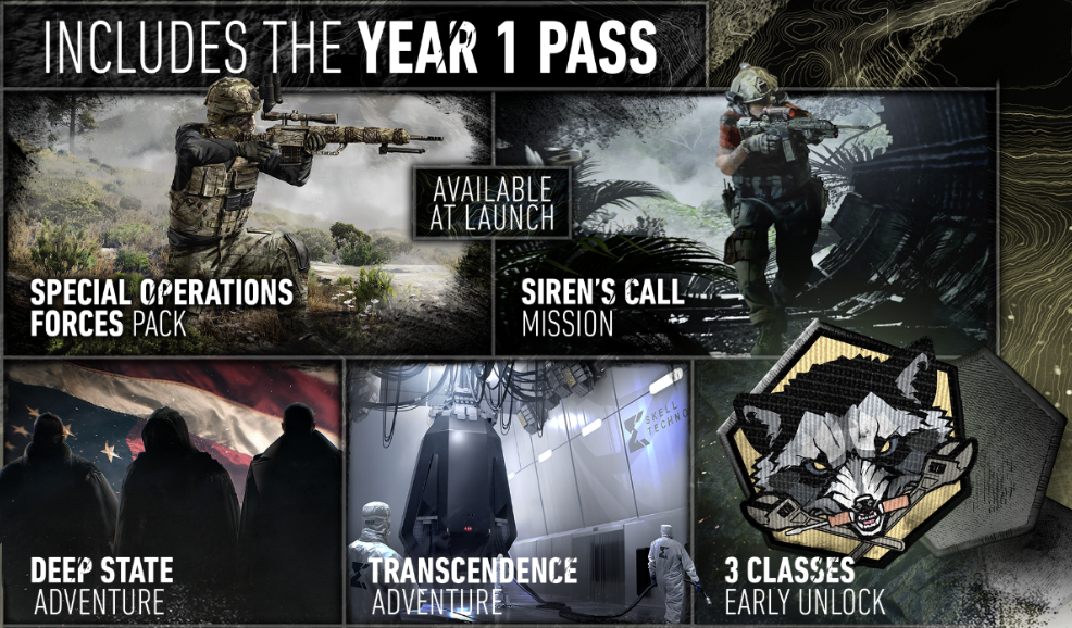 ghost recon breakpoint year 1 pass xbox one