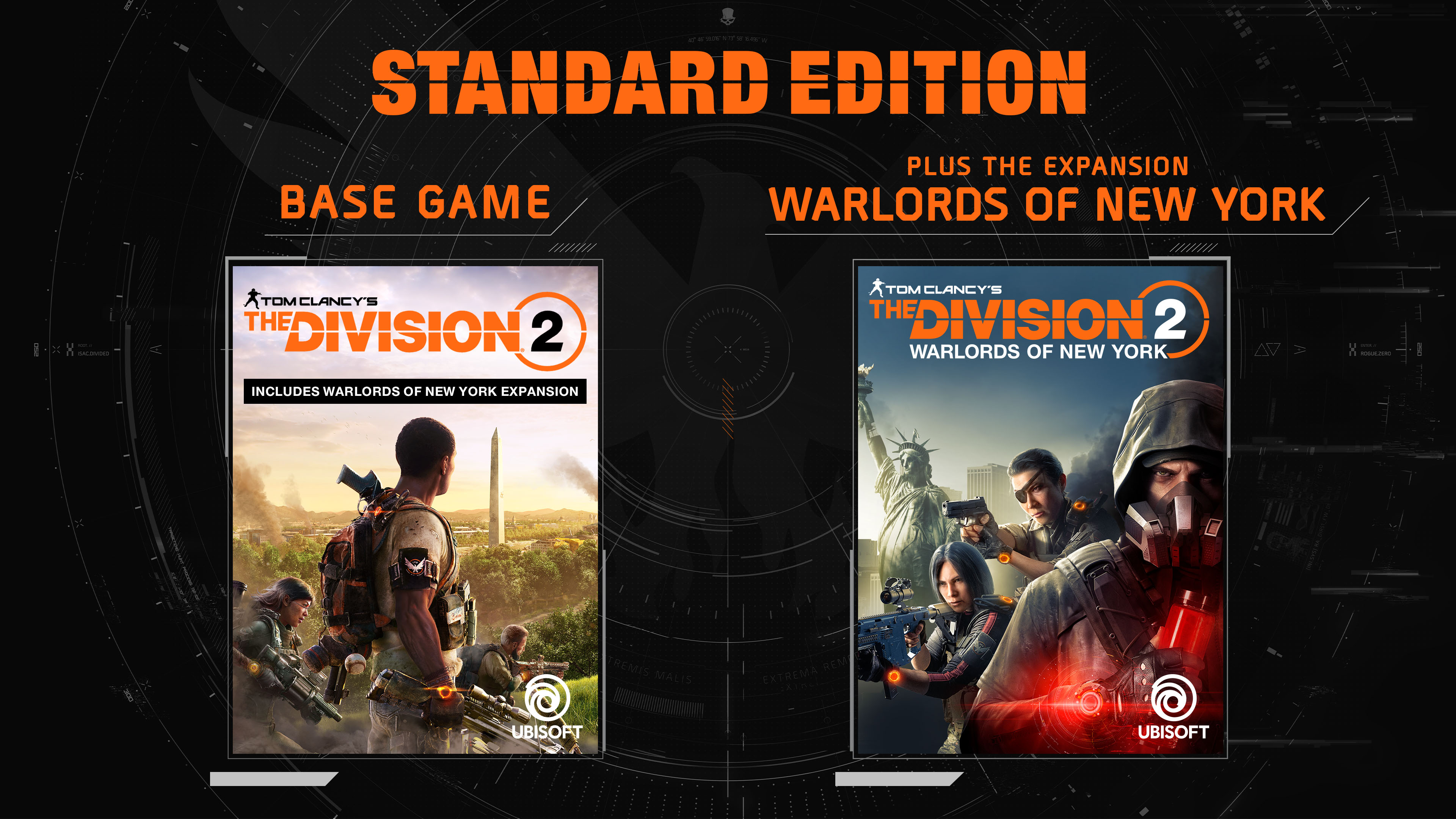 Content of The Division 2 editions | Поддержка Ubisoft